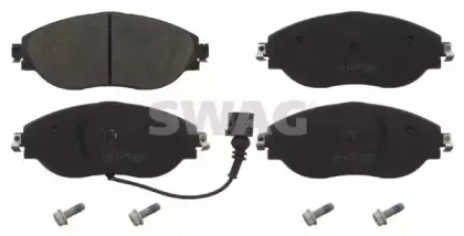 30 91 6868 SWAG Комплект тормозных колодок, дисковый тормоз